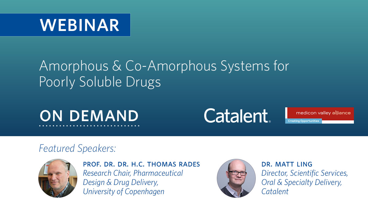 Amorphous and Co-Amorphous Systems for Poorly Soluble Drugs