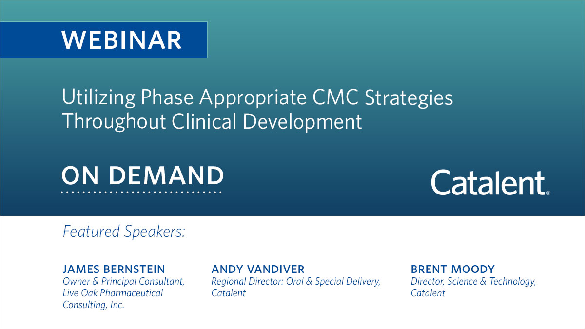 Utilizing Phase-Appropriate Clinical Development CMC Strategies