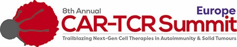 Logo for the 8th Annual CAR-TCT Summit Europe - Trailblazing Next-Gen Cell Therapies In Autoimmunity & Solid Tumors